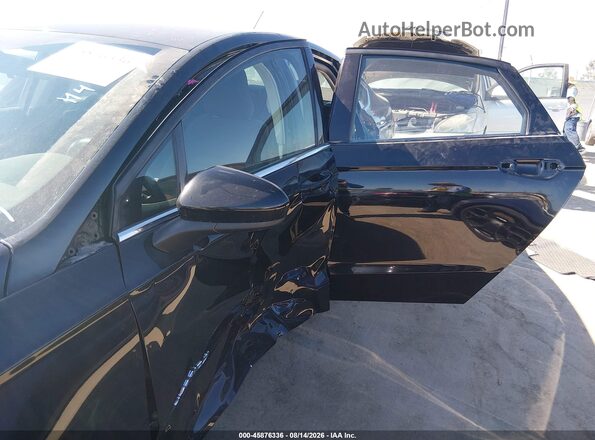 3FA6P0LU0JR254108 2018 FORD FUSION HYBRID Black Вид спереду