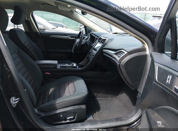 3FA6P0LU0KR100421 2019 FORD FUSION HYBRID Black Սալոնի դիմացի տեսք