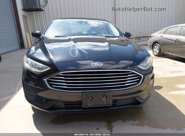3FA6P0LU0KR100421 2019 FORD FUSION HYBRID Black 
