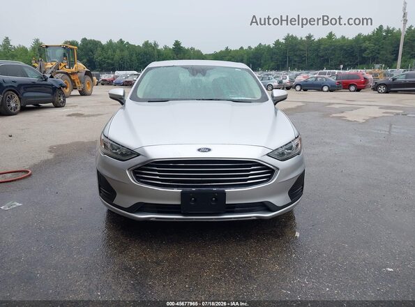 3FA6P0LU0KR211485 2019 FORD FUSION HYBRID Silver Սարքավորումների վահանակի տեսք