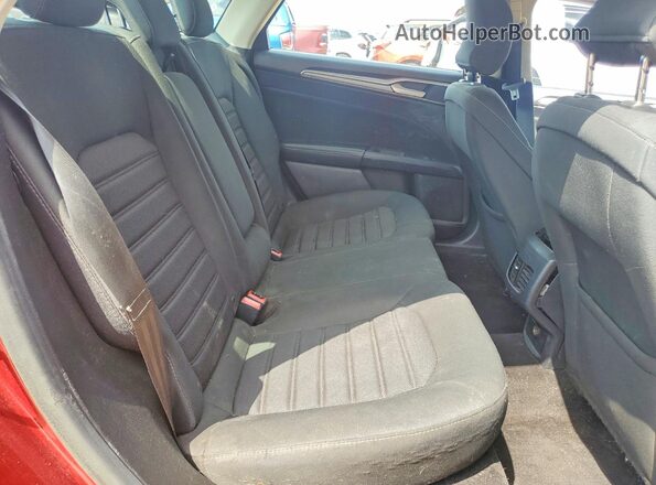 3FA6P0LU0KR240601 2019 FORD FUSION Красный Вид задних сидений