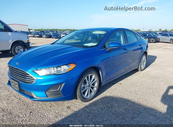 3FA6P0LU0LR233570 2020 FORD FUSION Blue Vista tres cuartos delantera izquierda