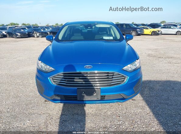 3FA6P0LU0LR233570 2020 FORD FUSION Blue Vista del cuadro de instrumentos