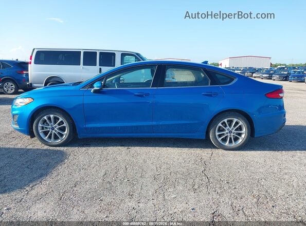3FA6P0LU0LR233570 2020 FORD FUSION Blue Vista interior de 360 grados
