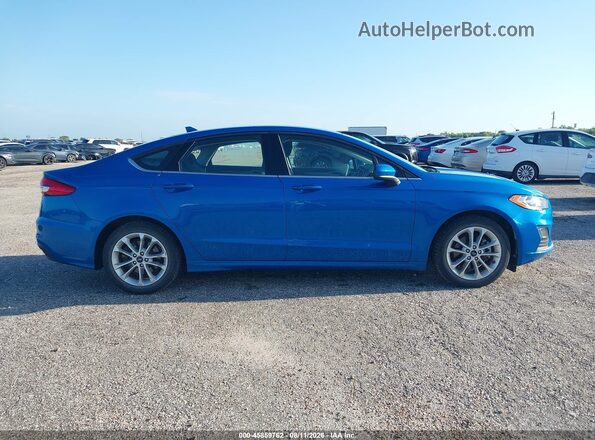 3FA6P0LU0LR233570 2020 FORD FUSION Blue Vista interior trasera