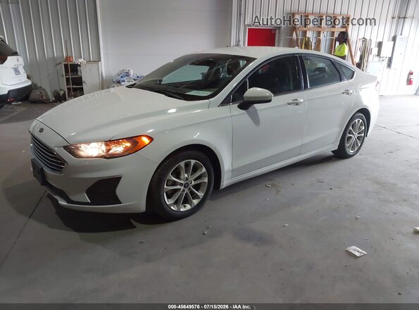 3FA6P0LU0LR233729 2020 FORD FUSION White Передня ліва чверть