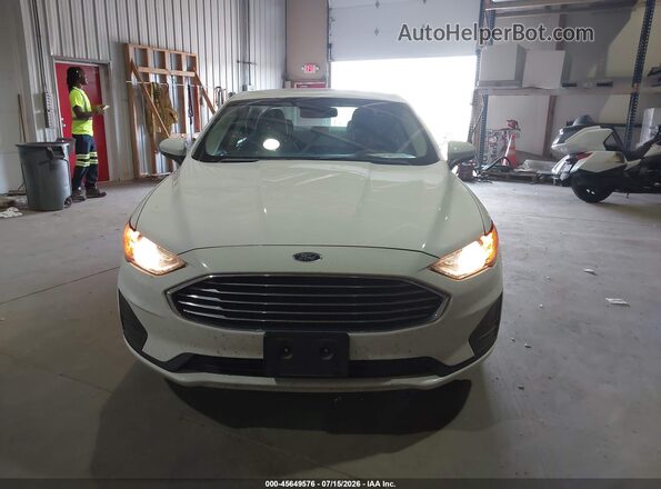 3FA6P0LU0LR233729 2020 FORD FUSION White Вид щитка приладів