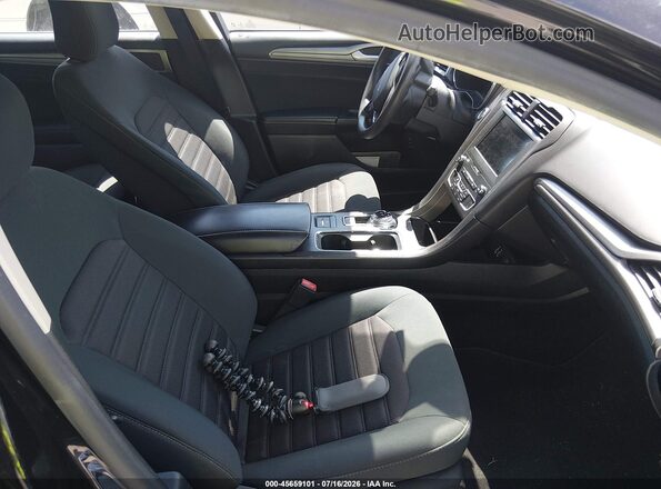 3FA6P0LU0LR263846 2020 FORD FUSION Black Вид салону спереду