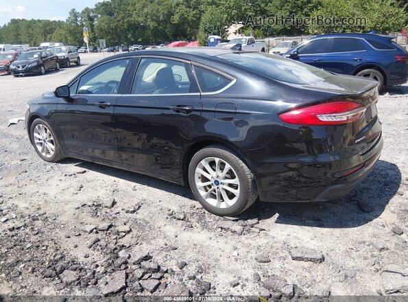 3FA6P0LU0LR263846 2020 FORD FUSION Black Задня ліва чверть