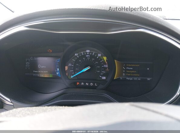 3FA6P0LU0LR263846 2020 FORD FUSION Black Вид задніх сидінь