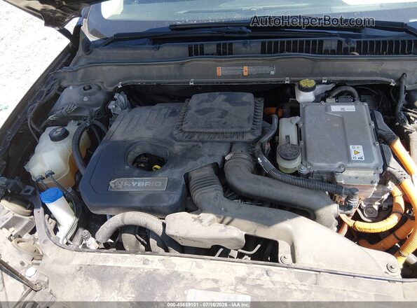 3FA6P0LU0LR263846 2020 FORD FUSION Black Вид ззаду