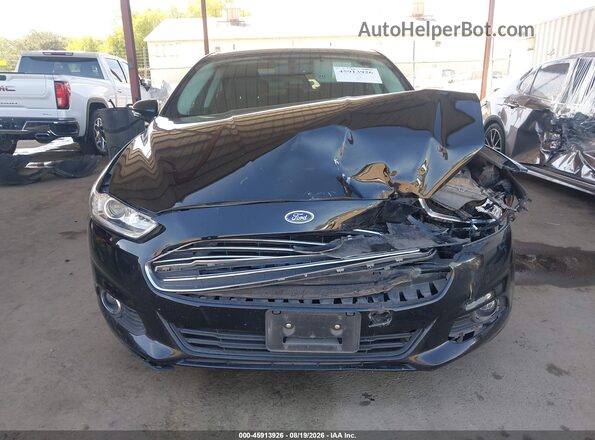 3FA6P0LU1GR187687 2016 FORD FUSION HYBRID Black Սարքավորումների վահանակի տեսք