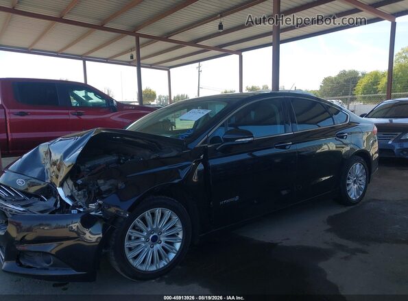 3FA6P0LU1GR187687 2016 FORD FUSION HYBRID Black Սալոնի 360 աստիճան տեսք