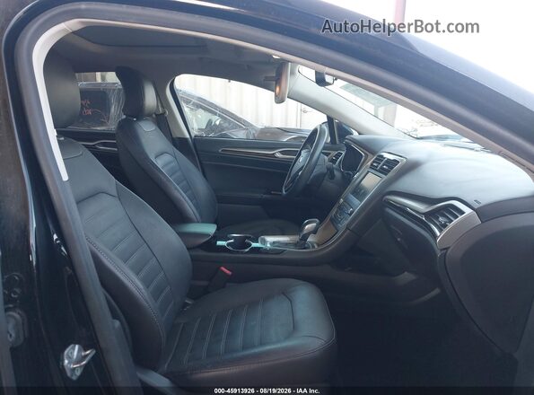 3FA6P0LU1GR187687 2016 FORD FUSION HYBRID Black Սալոնի դիմացի տեսք