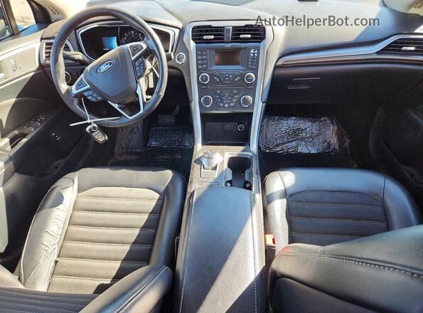 3FA6P0LU1HR224111 2017 FORD FUSION Black Vista del salpicadero