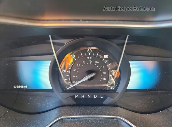 3FA6P0LU1HR224111 2017 FORD FUSION Black Vista del cuadro de instrumentos