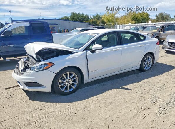 3FA6P0LU1HR266147 2017 FORD FUSION White უკანა მარცხენა