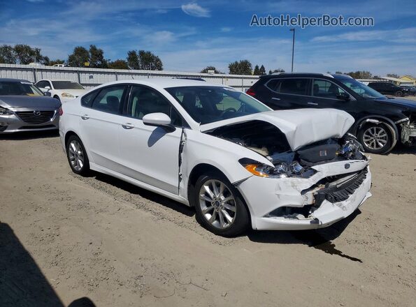 3FA6P0LU1HR266147 2017 FORD FUSION White წინა ხედი