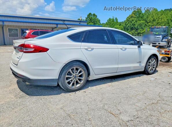 3FA6P0LU1HR301351 2017 FORD FUSION Белый Задняя правая четверть