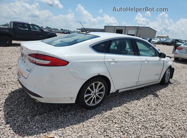 3FA6P0LU1HR359542 2017 FORD FUSION White Tył prawy