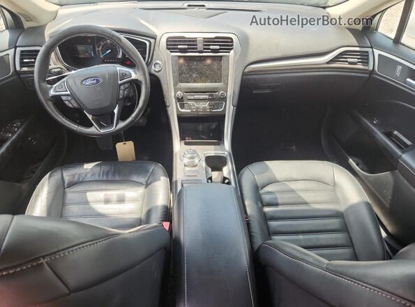 3FA6P0LU1HR359542 2017 FORD FUSION White Widok deski rozdzielczej