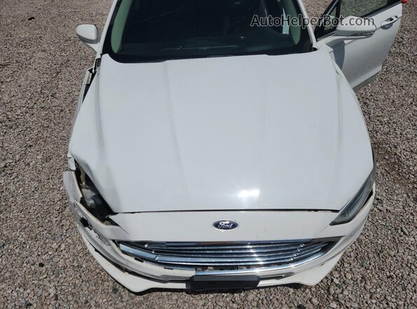 3FA6P0LU1HR359542 2017 FORD FUSION White Widok wnętrza z tyłu