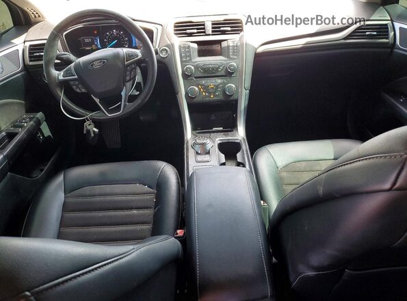 3FA6P0LU1HR382125 2017 FORD FUSION Silver 