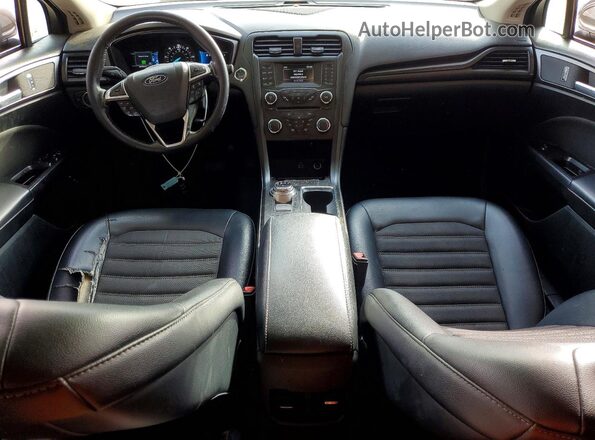3FA6P0LU1JR128517 2018 FORD FUSION Gray Dashboard view