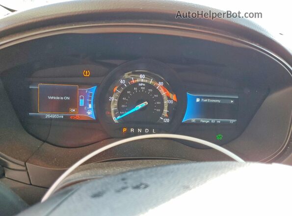 3FA6P0LU1JR128517 2018 FORD FUSION Gray Instrument cluster view