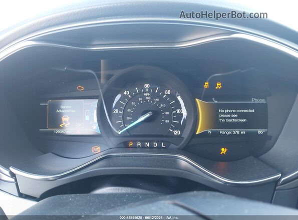 3FA6P0LU1JR140781 2018 FORD FUSION HYBRID White Вид задніх сидінь