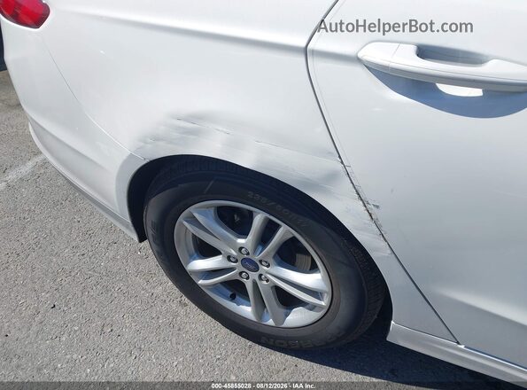 3FA6P0LU1JR140781 2018 FORD FUSION HYBRID White 