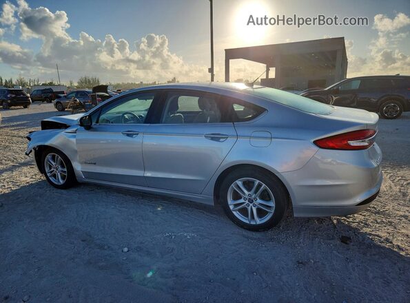 3FA6P0LU1JR200896 2018 FORD FUSION Silver უკანა მარცხენა
