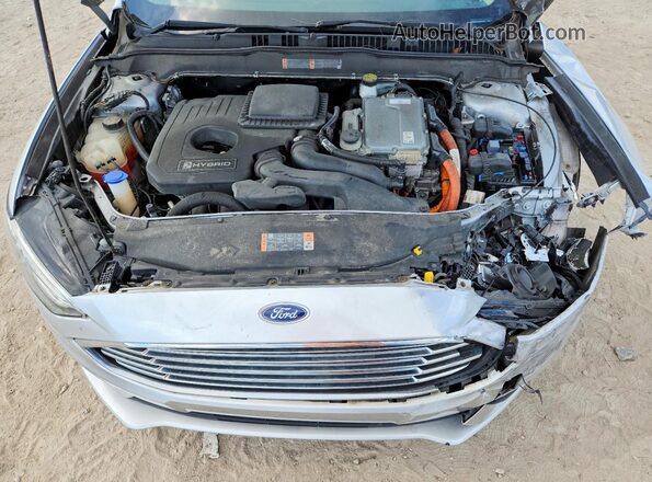 3FA6P0LU1JR200896 2018 FORD FUSION Silver უკანა სალონის ხედი