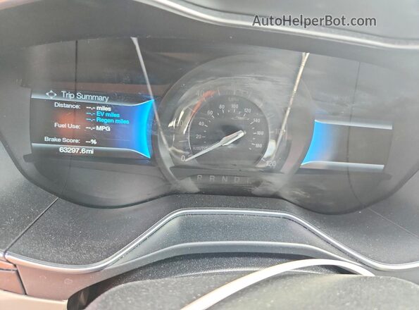 3FA6P0LU1JR200896 2018 FORD FUSION Silver ხელსაწყოთა პანელის ხედი