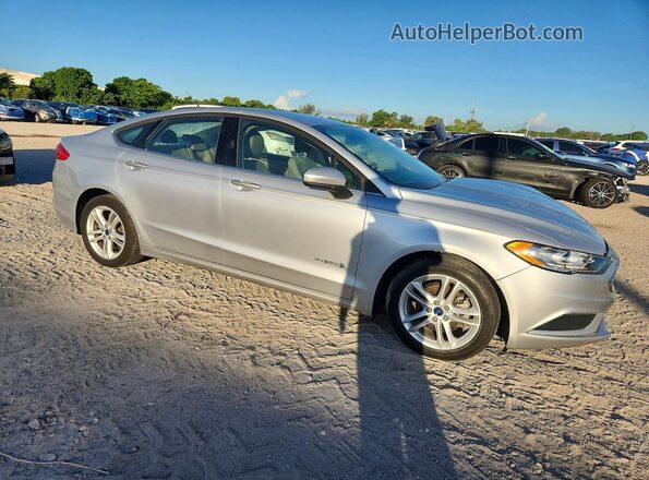 3FA6P0LU1JR200896 2018 FORD FUSION Silver წინა მარჯვენა