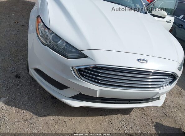 3FA6P0LU1JR209355 2018 FORD FUSION HYBRID White Vista frontal