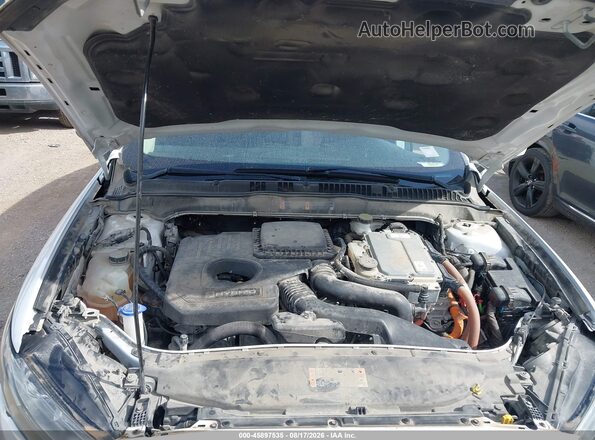 3FA6P0LU1JR209355 2018 FORD FUSION HYBRID White Vista trasera