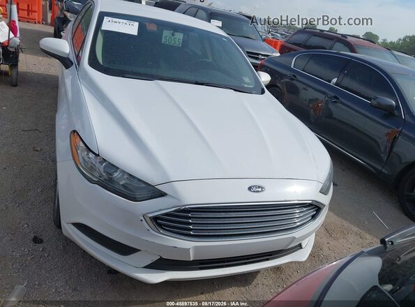 3FA6P0LU1JR209355 2018 FORD FUSION HYBRID White Vista del cuadro de instrumentos