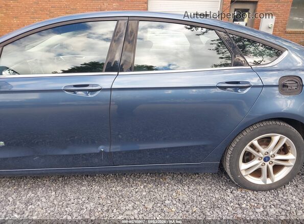 3FA6P0LU1JR261603 2018 FORD FUSION HYBRID Blue Դիմացի տեսք