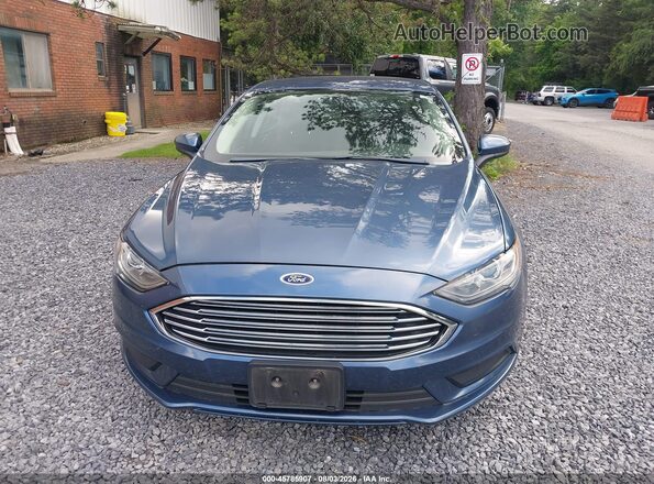 3FA6P0LU1JR261603 2018 FORD FUSION HYBRID Blue 