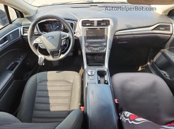 3FA6P0LU1JR286534 2018 FORD FUSION Charcoal Вид панелі приладів