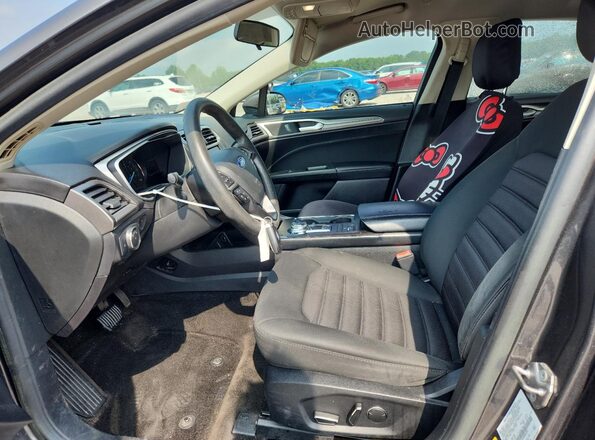 3FA6P0LU1JR286534 2018 FORD FUSION Charcoal Вид салону спереду