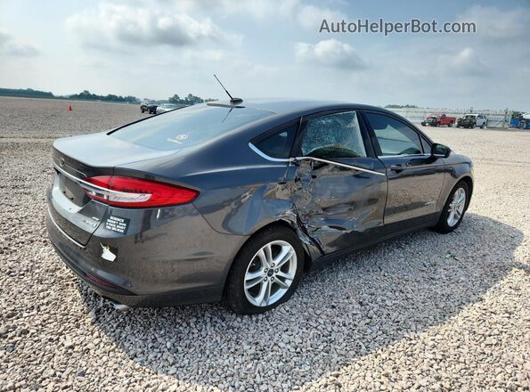 3FA6P0LU1JR286534 2018 FORD FUSION Charcoal Задня права чверть