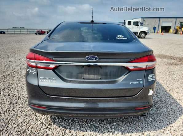 3FA6P0LU1JR286534 2018 FORD FUSION Charcoal Вид ззаду