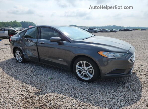 3FA6P0LU1JR286534 2018 FORD FUSION Charcoal Передня права чверть