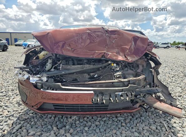 3FA6P0LU1KR100590 2019 FORD FUSION Burgundy Вид спереду
