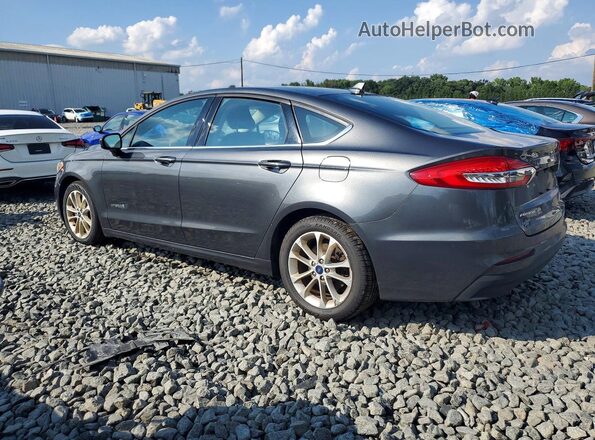 3FA6P0LU1KR146162 2019 FORD FUSION Gray Trasero derecho