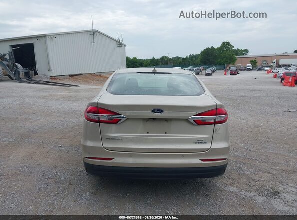 3FA6P0LU1KR149529 2019 FORD FUSION HYBRID Gold 