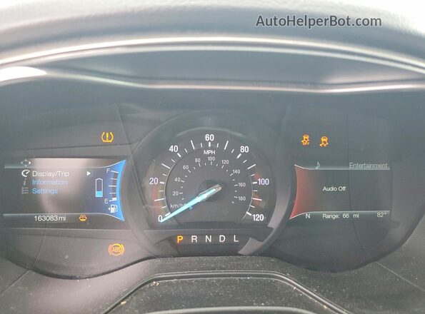 3FA6P0LU1KR167139 2019 FORD FUSION Silver ხელსაწყოთა პანელის ხედი