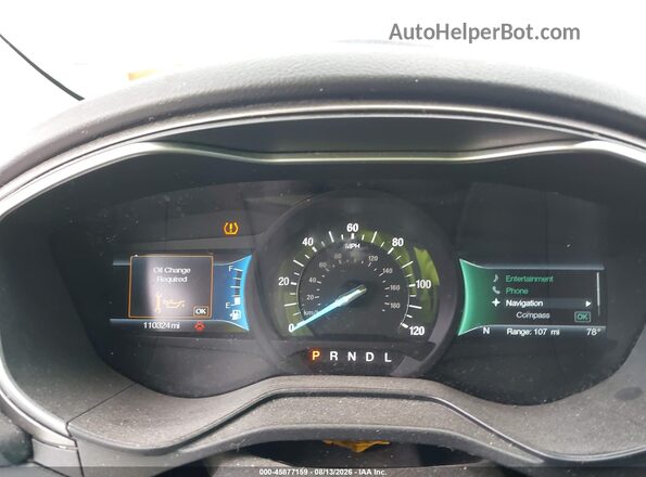 3FA6P0LU1KR200138 2019 FORD FUSION HYBRID Gray Вид задніх сидінь